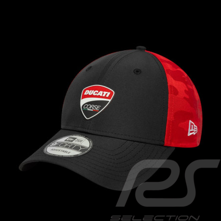 Ducati Kappe Corse Schwarz Rot Camo New Era 60684746