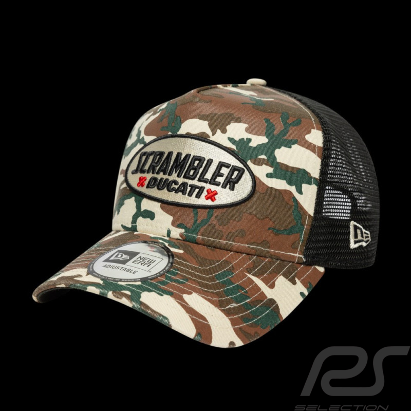 Casquette Ducati Scrambler Camo/Noire New Era 60684753