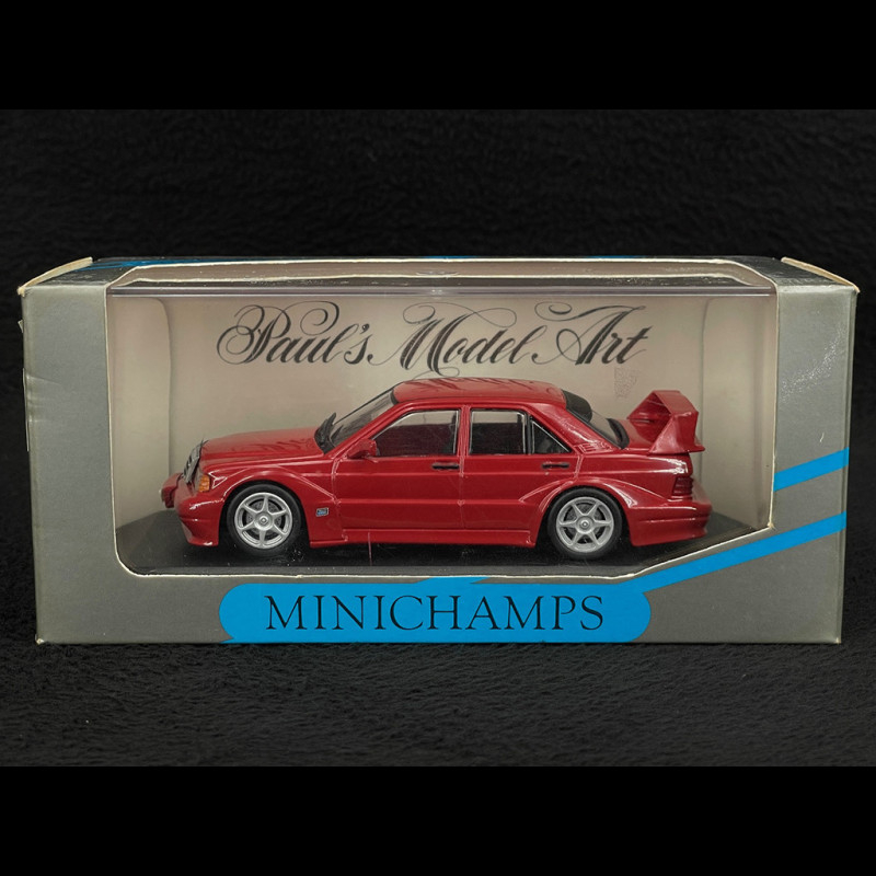 Mercedes-Benz 190 E Evo 2 Street 1993 Signal Red 1/43 Minichamps 3100R