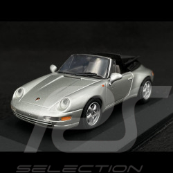 Porsche 911 Cabriolet Type 993 1993 Silber 1/43 Minichamps 430063030