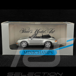 Porsche 911 Cabriolet Type 993 1993 Argent 1/43 Minichamps 430063030