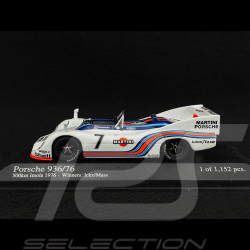 Porsche 936 n° 7 Vainqueur 500km Imola 1976 1/43 Minichamps 400766607