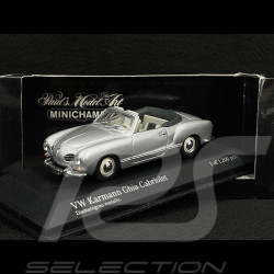 Volkswagen VW Karmann Ghia Cabriolet 1957 Diamantgrau 1/43 Minichamps 430051035