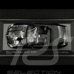 Mercedes-Benz SL63 AMG 2008 Schwarz 1/43 Minichamps 400037170