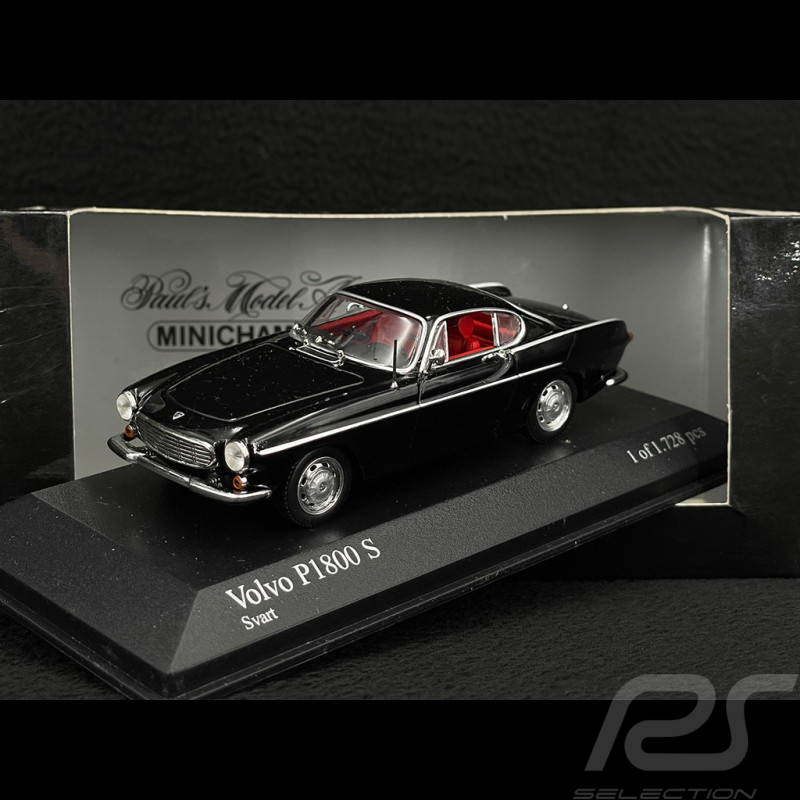 Volvo P1800 S 1969 Black 1/43 Minichamps 430171629