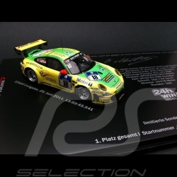 Set Porsche 997 GT3 RSR Manthey Nürburgring 2011 n°18 1/43 Spark MM997AC24h2011S