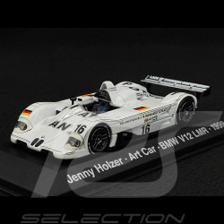 BMW V12 LMR Nr 16 24h Le Mans 1999 Jenny Holzer Art Car 1/43 Minichamps 80420008552