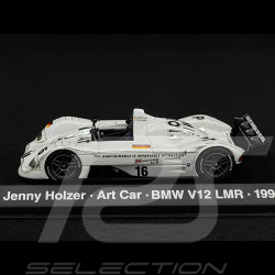 BMW V12 LMR Nr 16 24h Le Mans 1999 Jenny Holzer Art Car 1/43 Minichamps 80420008552