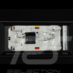 BMW V12 LMR Nr 16 24h Le Mans 1999 Jenny Holzer Art Car 1/43 Minichamps 80420008552