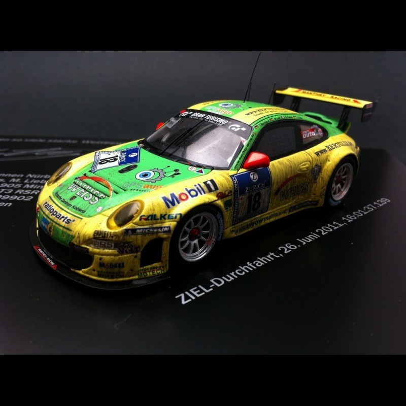 Porsche 997 GT3 R Nürburgring 2012 Haribo n° 8 1/43 Spark SG063