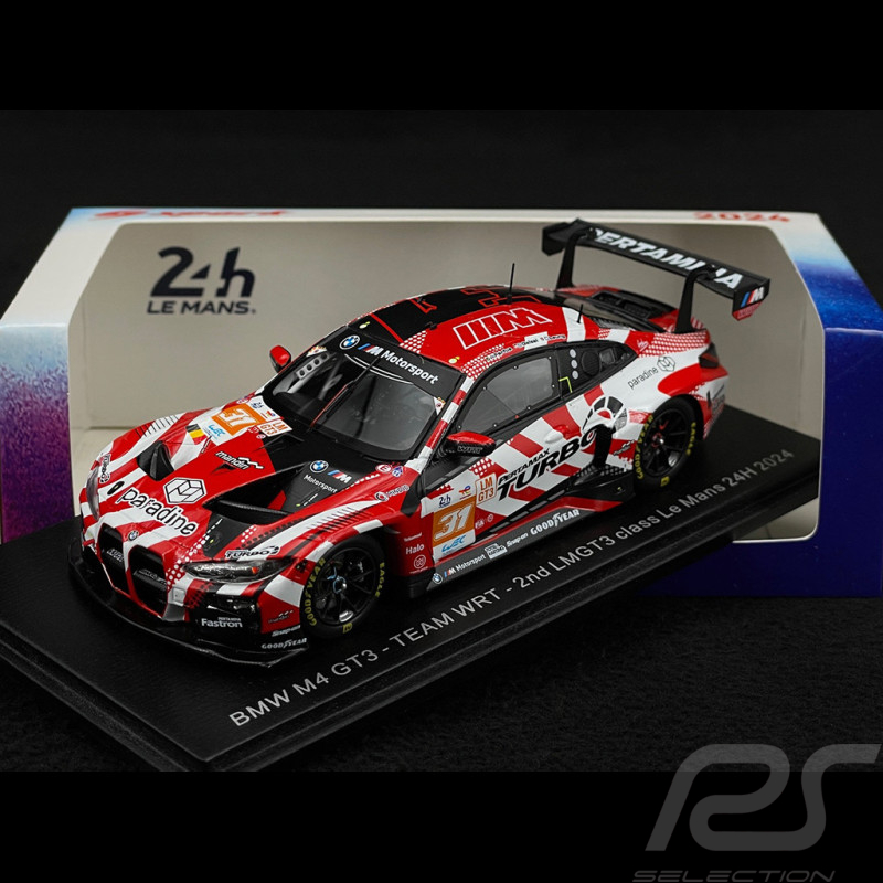 BMW M4 GT3 Nr.31 2. 24H Le Mans 2024 1/43 Spark S9147
