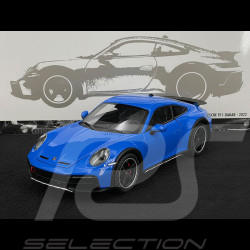 Porsche 911 Dakar Typ 992 2022 Sharkblau 1/18 Minichamps 110062072
