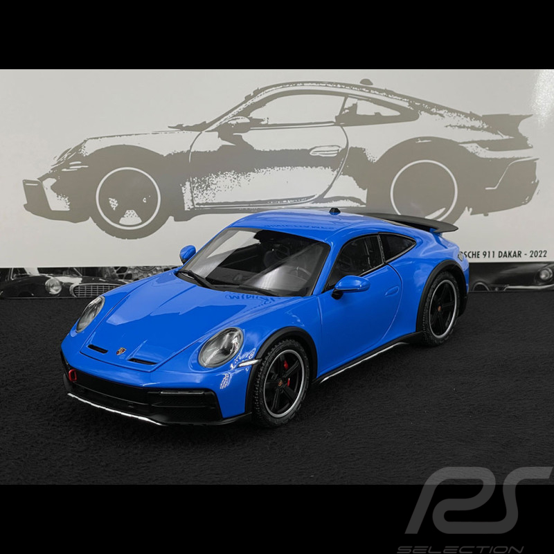 Porsche 911 Dakar Typ 992 2022 Sharkblau 1/18 Minichamps 110062072