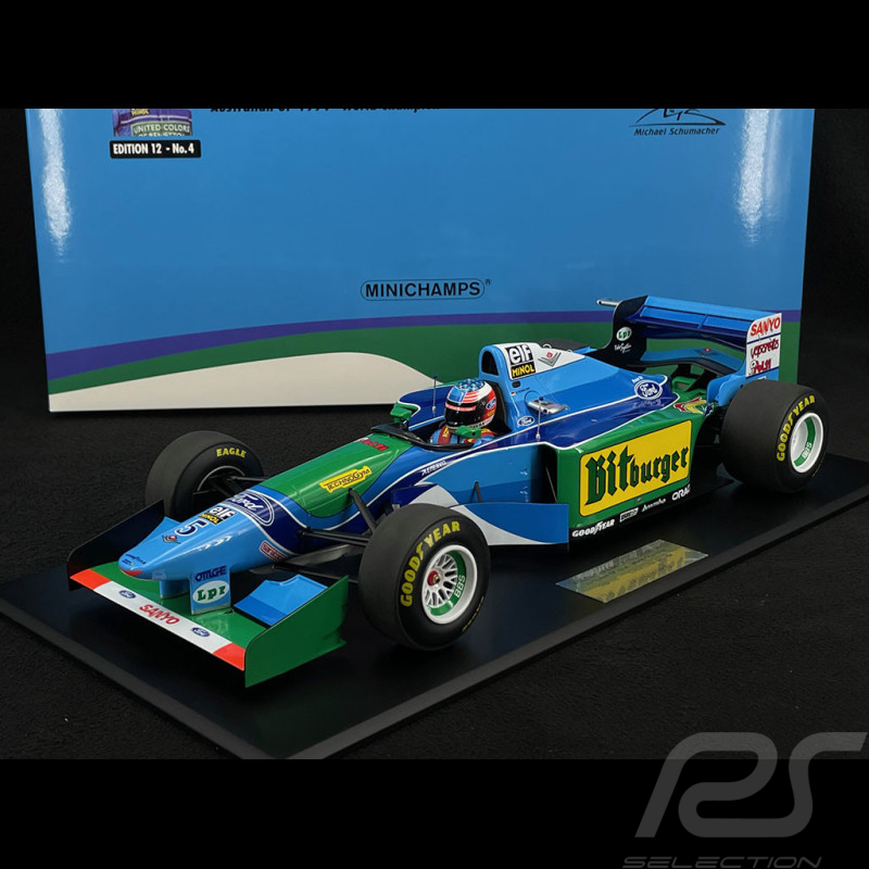 Michael Schumacher Benetton Ford B194 n° 5 GP Australie 1994 F1 1/12 Minichamps 517941205