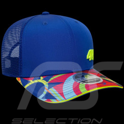 Casquette Valentino Rossi VR46 Bleue Multicolore New Era 60684908