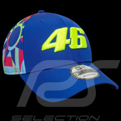 Valentino Rossi Kappe VR46 n°46 Blau Bunt New Era 60684905