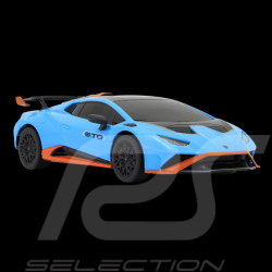 Lamborghini Huracán STO Bleu Radiocommandée R/C 1/24 2.4 GHz Jamara RC402103