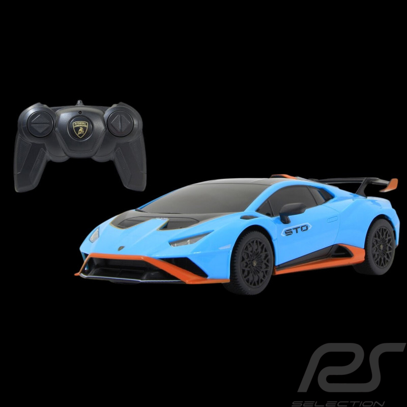 Lamborghini Huracán STO Bleu Radiocommandée R/C 1/24 2.4 GHz Jamara RC402103