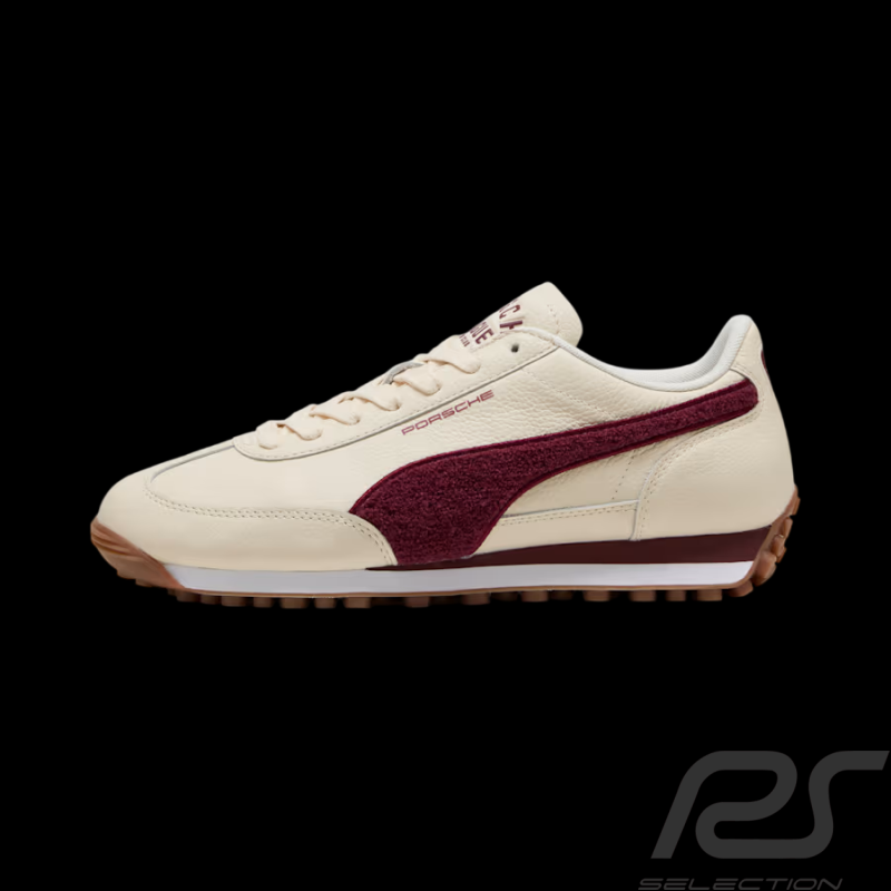Porsche Schuhe 911 Easy Rider Puma Beige / Bordeaux 308868-01 - unisex