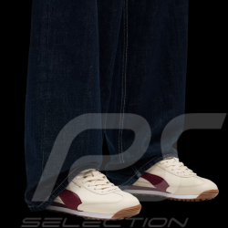 Chaussure Porsche 911 Easy Rider Puma Beige / Bordeaux 308868-01 - mixte