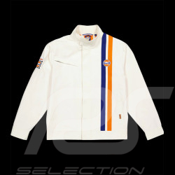 Gulf Jacket Racing Steve McQueen Le Mans Legend Cream Beige GU251JAM03-003 - men