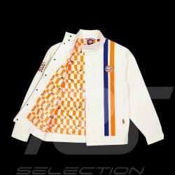 Gulf Jacket Racing Steve McQueen Le Mans Legend Cream Beige GU251JAM03-003 - men