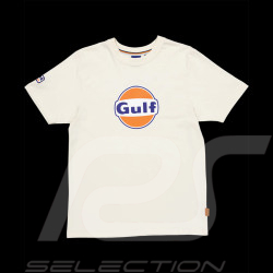 Gulf T-Shirt Racing Ecru GU251TSM05-003 - herren
