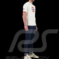 Gulf T-Shirt Racing Ecru GU251TSM05-003 - herren
