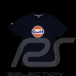 T-shirt Gulf Racing Bleu Marine GU252TSM05-100 - homme