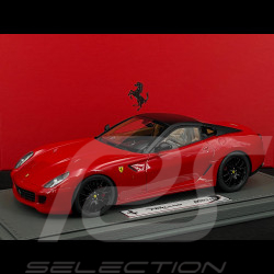 Ferrari 599 GTB Fiorano 2006 Rosso Corsa Cuoio Innenraum 1/18 BBR1871A1