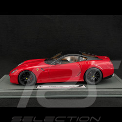 Ferrari 599 GTB Fiorano 2006 Rosso Corsa Cuoio Innenraum 1/18 BBR1871A1