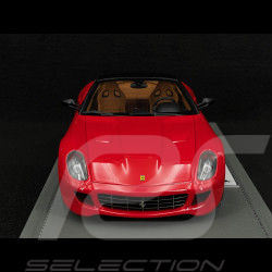 Ferrari 599 GTB Fiorano 2006 Rosso Corsa Cuoio intérieur 1/18 BBR1871A1