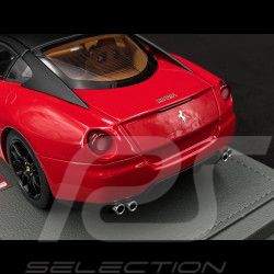 Ferrari 599 GTB Fiorano 2006 Rosso Corsa Cuoio intérieur 1/18 BBR1871A1