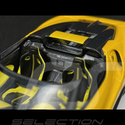 Bugatti W16 Mistral Jaune 2023 1/43 TrueScale Miniatures TSM430822