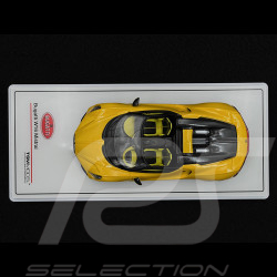 Bugatti W16 Mistral Jaune 2023 1/43 TrueScale Miniatures TSM430822