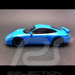 Porsche 911 typ 991 Carrera S 2013 Exclusive Riviera blau 1/43 Spark WAX20130006