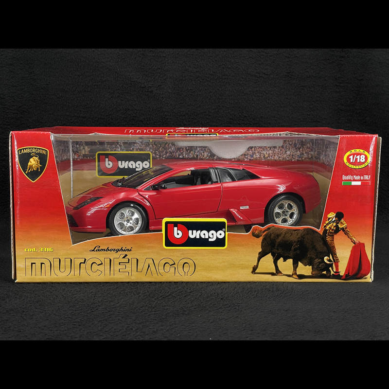 Miniatura 1:24 Burago Race Lamborghini Murciélago Fia Gt