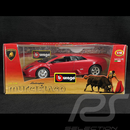 Lamborghini Murcielago 2001 Red Metallic 1/18 Bburago 3316