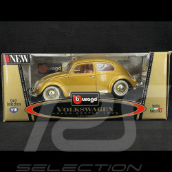 Volkswagen Käfer n°1 000 000 Th 1955 Gold 1/18 Bburago 3361