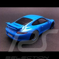 Porsche 911 type 991 Carrera S 2013 Exclusive Riviera blue 1/43 Spark WAX20130006