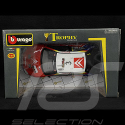 Sébastien Loeb Citroën Xsara WRC n°3 Vainqueur Rallye Chypre 2004 1/18 Bburago 39044