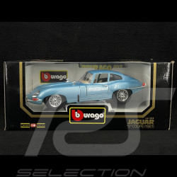 Jaguar E‑Type Coupé 1961 Hellblau Metallic 1/18 Bburago 18‑3018