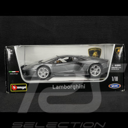 Lamborghini Aventador LP700-4 Dark Grey Metallic 1/18 Bburago 18-11000