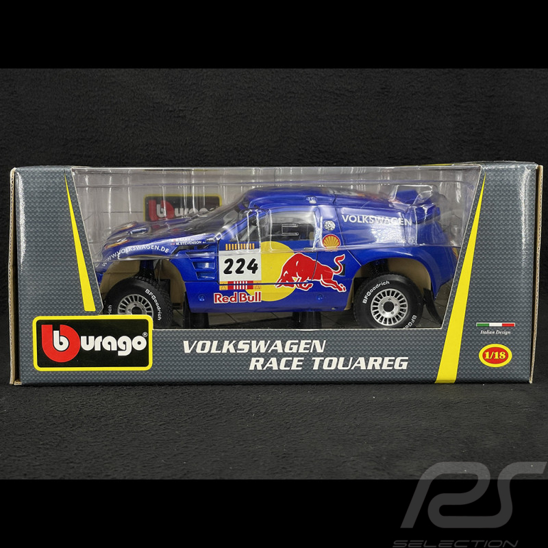 Volkswagen Race Touareg n° 224 Paris Dakar 2004 1/18 Bburago 39927