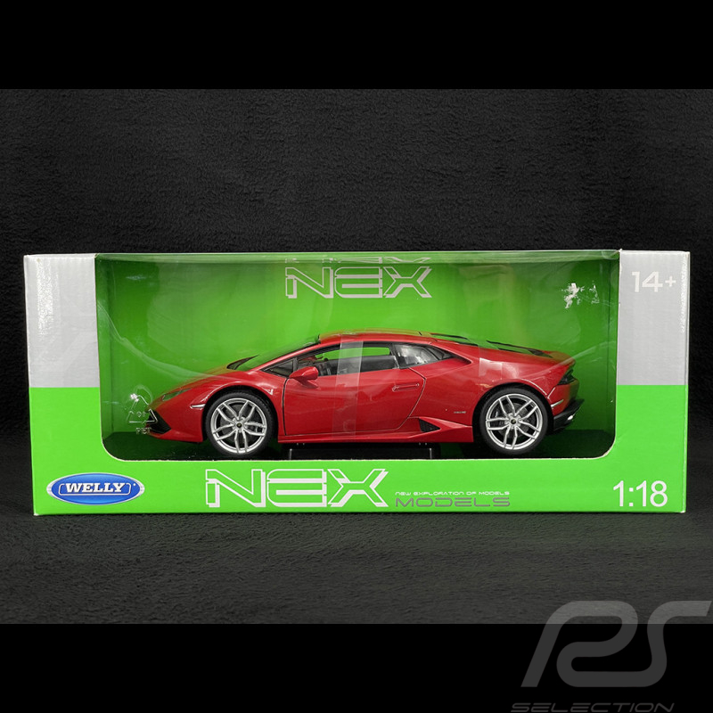 Lamborghini Huracan LP610-4 2014 Red 1/18 Welly 18049W