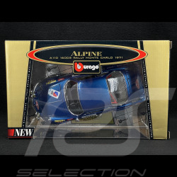 Alpine A110 1600S n° 28 Vainqueur Rallye Monte Carlo 1971 1/18 Bburago 3301