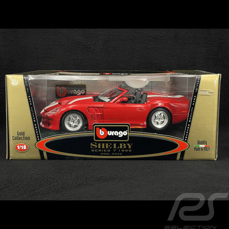 Shelby Series 1 1998 Rouge 1/18 Bburago 3353