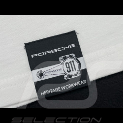 Set von 2 Porsche Sweatshirt + Bielle T-Shirt 911 Essential Weiß / Burgundyrot