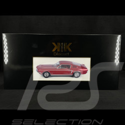 Ford Mustang GT Fastback 1968 Rouge 1/12 KK Scale KKDC120222