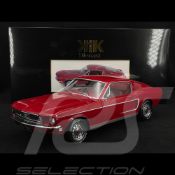 Ford Mustang GT Fastback 1968 Rouge 1/12 KK Scale KKDC120222